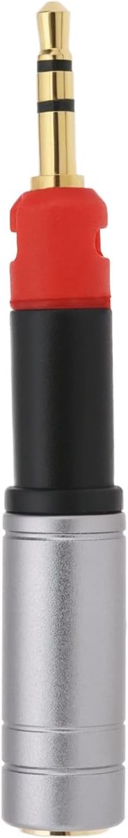 Audioadapter 2.5mm naar 3.5mm - Stereo Jack Converter - Voor diverse hoofdtelefoons - Verliesvrije geluidskwaliteit - ShopVlot