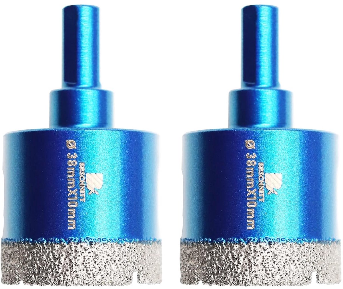 Diamantboor 38mm - Droog boren - Triangulaire shank - Ideaal voor tegels en marmer - ShopVlot