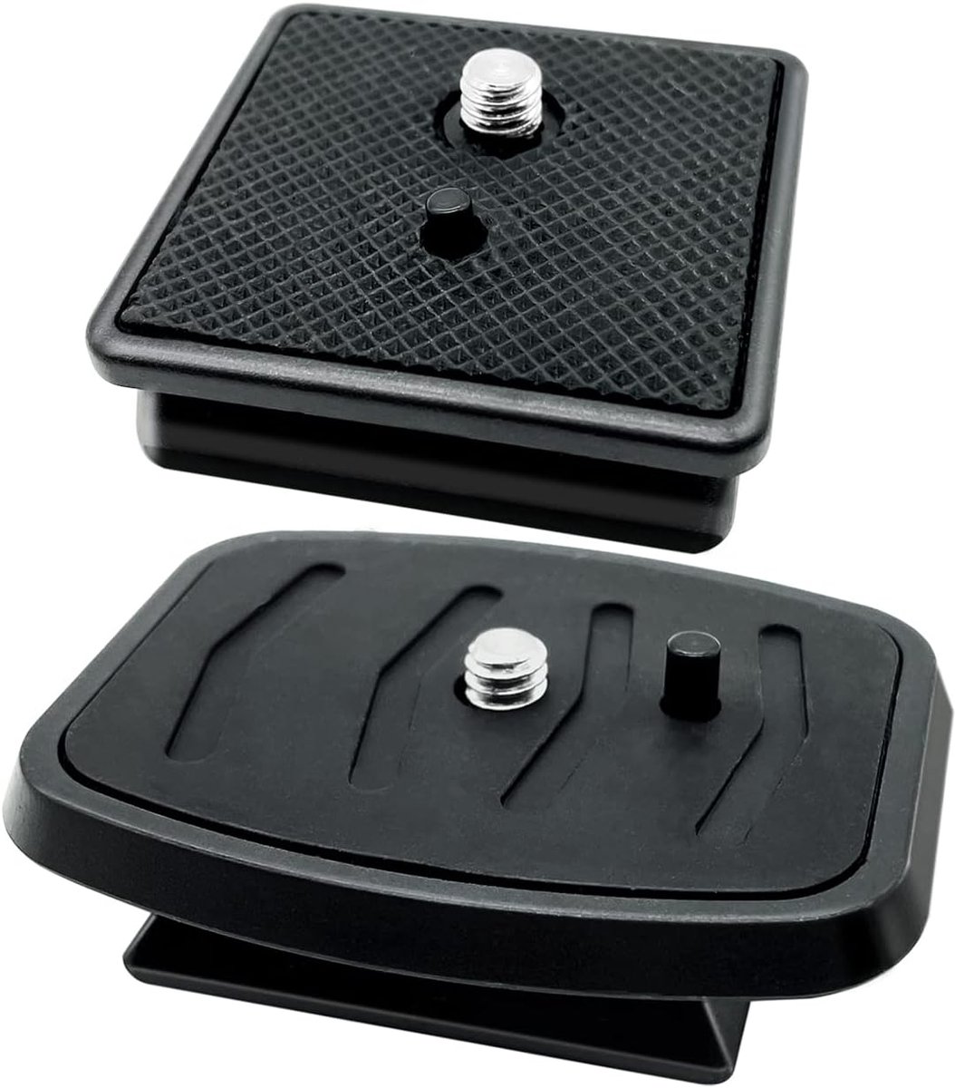 Tripodplaat 41mm en 43mm - Quick Release - Zwart PVC - Geschikt voor diverse camera's - ShopVlot