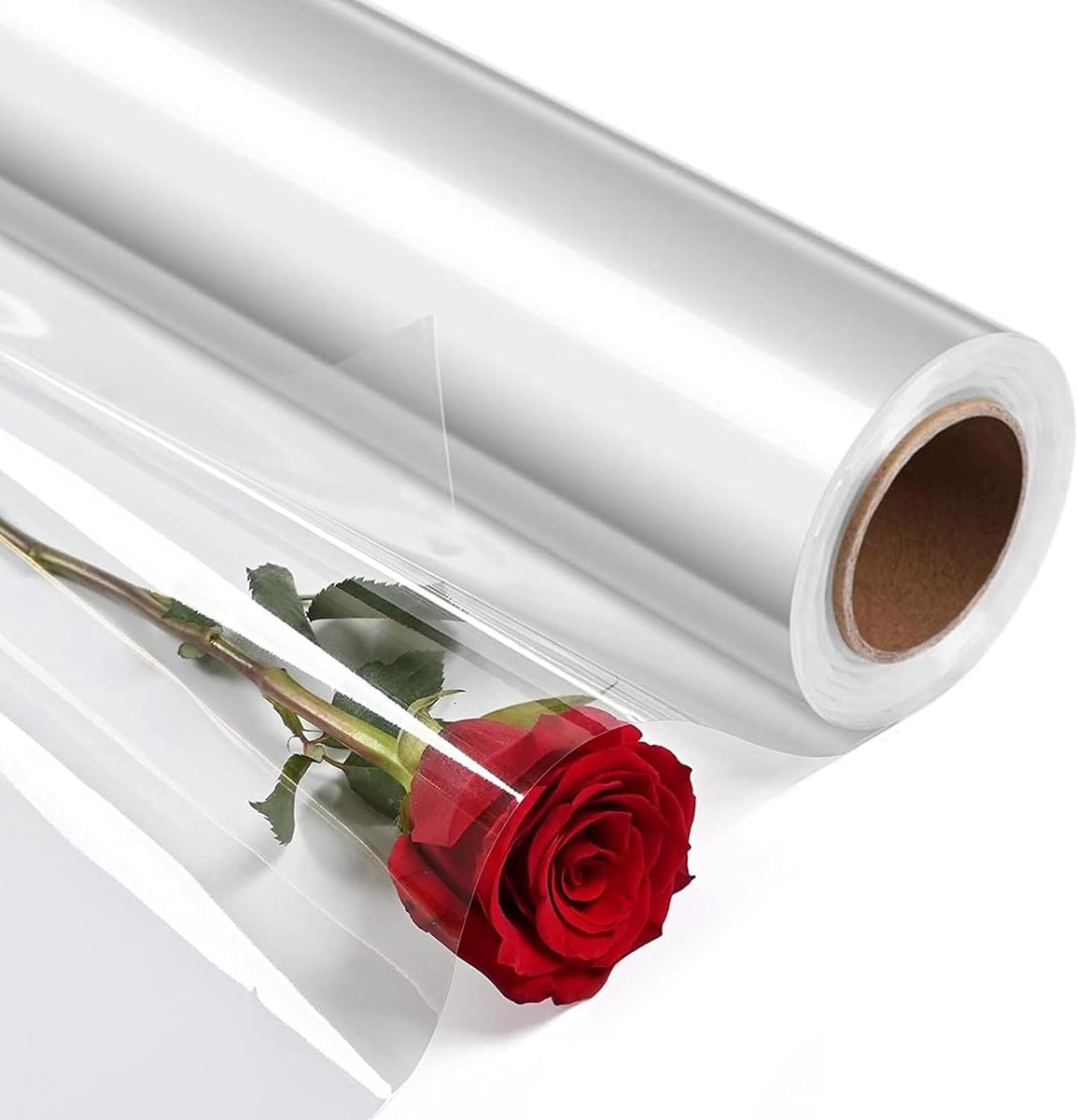 Cellofaan voor taartverpakkingen 40 cm x 15 m - transparant OPP-materiaal - stofdicht en waterdicht - ShopVlot