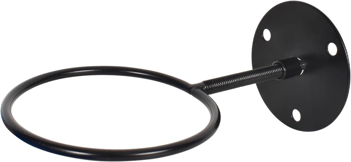 Basketball muurhouder - metalen rack - stevig en duurzaam - ruimtebesparend voor sportballen - ShopVlot