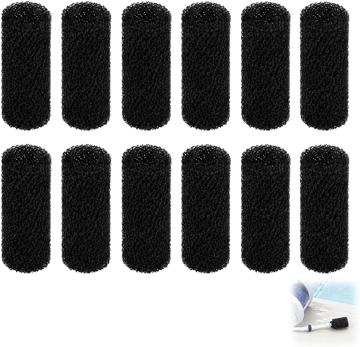 Zwembadrobot schuimrubber vervangingen - 12 stuks - compatibel met 180, 280, 360, 380, 480 en 3900 Sport - ShopVlot