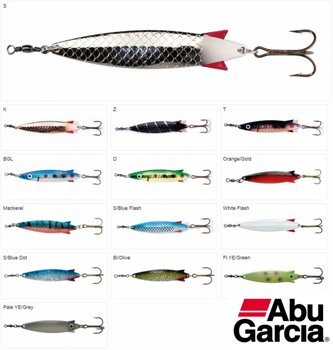 Abu Garcia Toby - Spinner - Lepel - Kunstaas - BGL - 18 gram