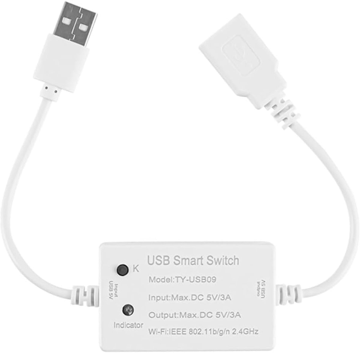 USB Smart WiFi Switch - universele circuit breaker timer - draadloze afstandsbediening - spraakbesturing - ShopVlot