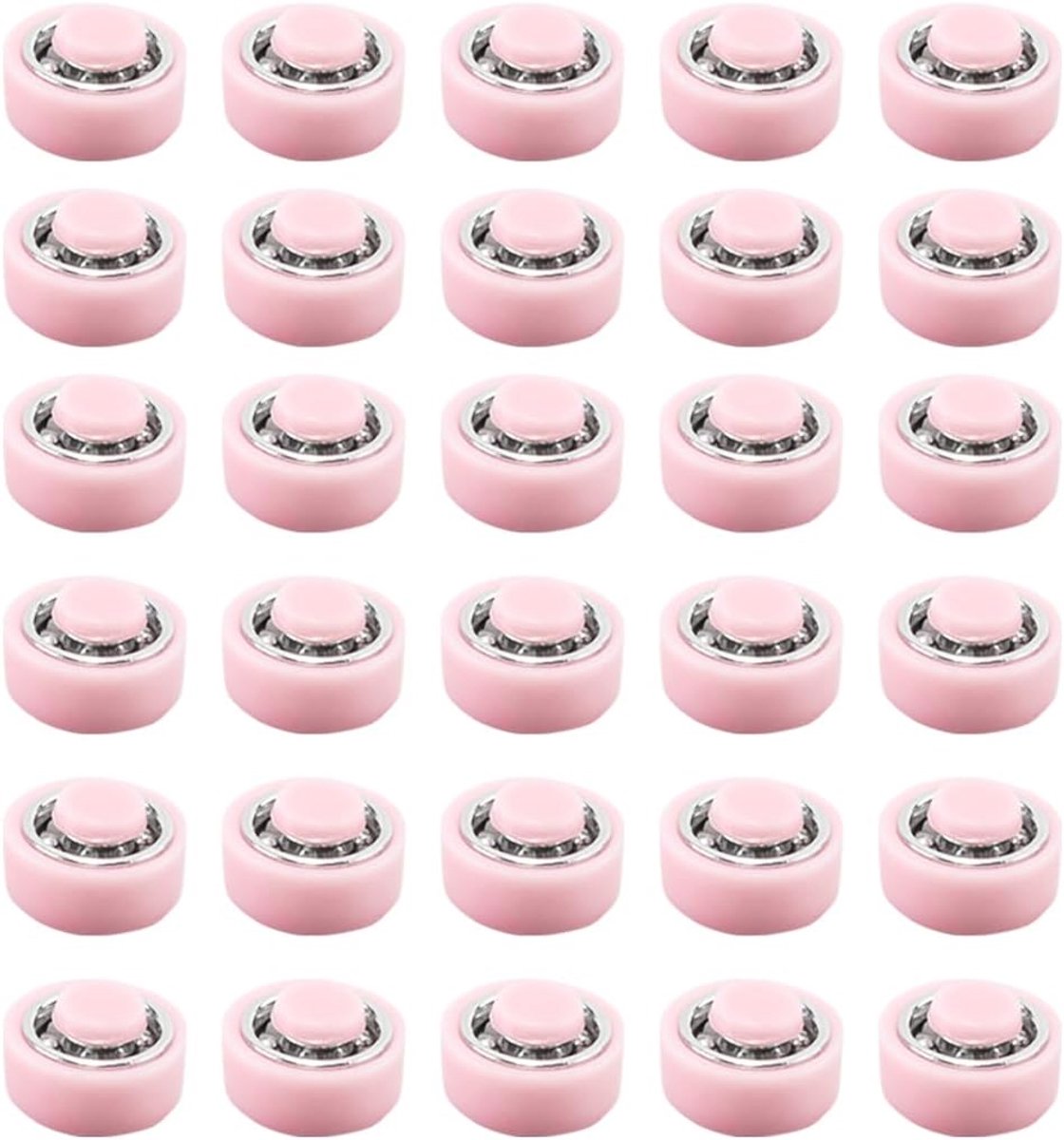 Nail Art Rotating Bearings 30-Pcs - Roze Windmolen Charms - Lichtgewicht en Stevig - Voor DIY Nageldesign - ShopVlot