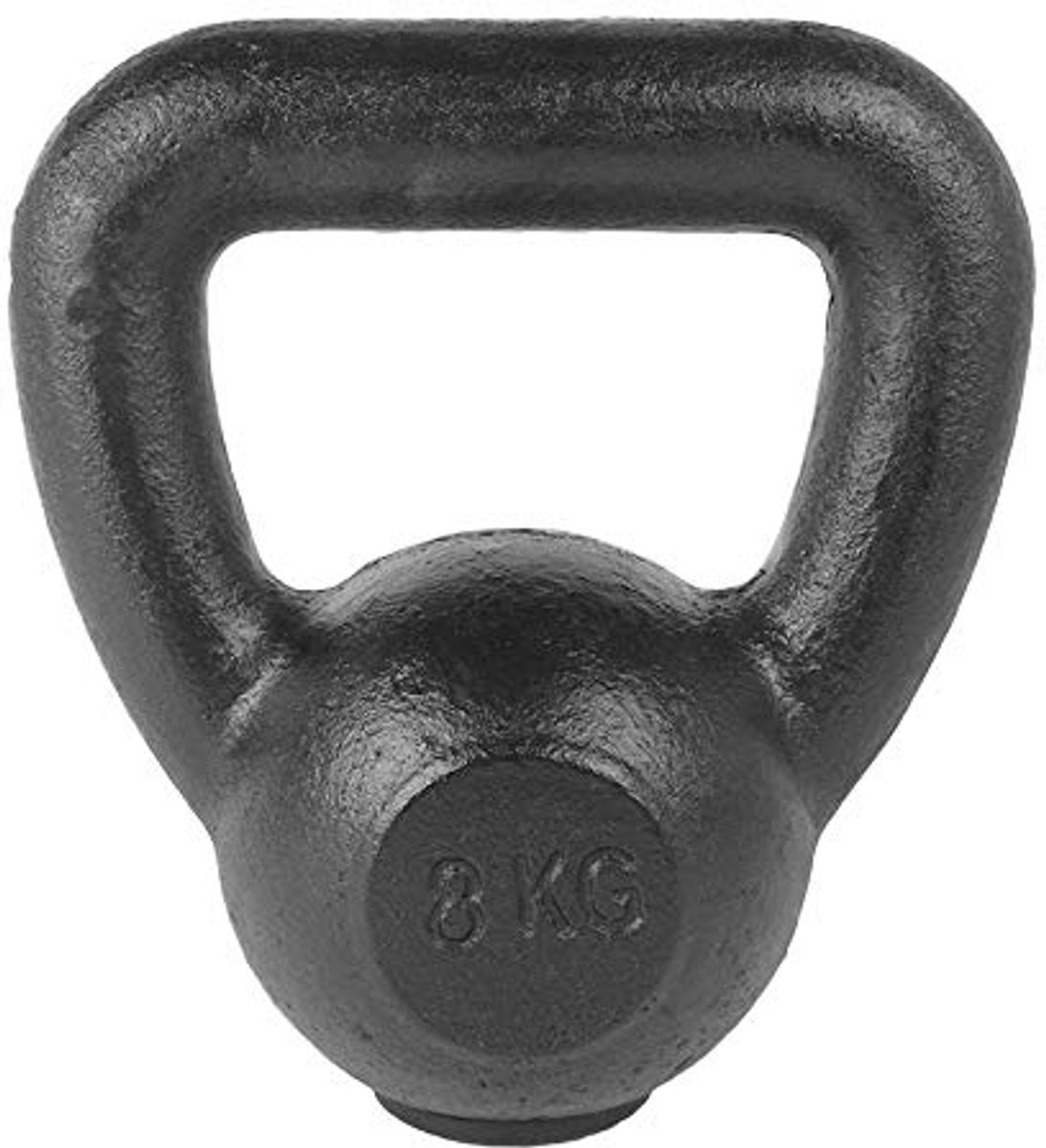 Kettlebell 12 kg - Zwart Fitness Gewicht voor Krachttraining en Functionele Training - Duurzame Trainingskogel met Comfortabele Handgreep - Geschikt voor Thuis, Gym, Conditie, Spieropbouw en Full Body Workouts - Inclusief Gratis Fitness App