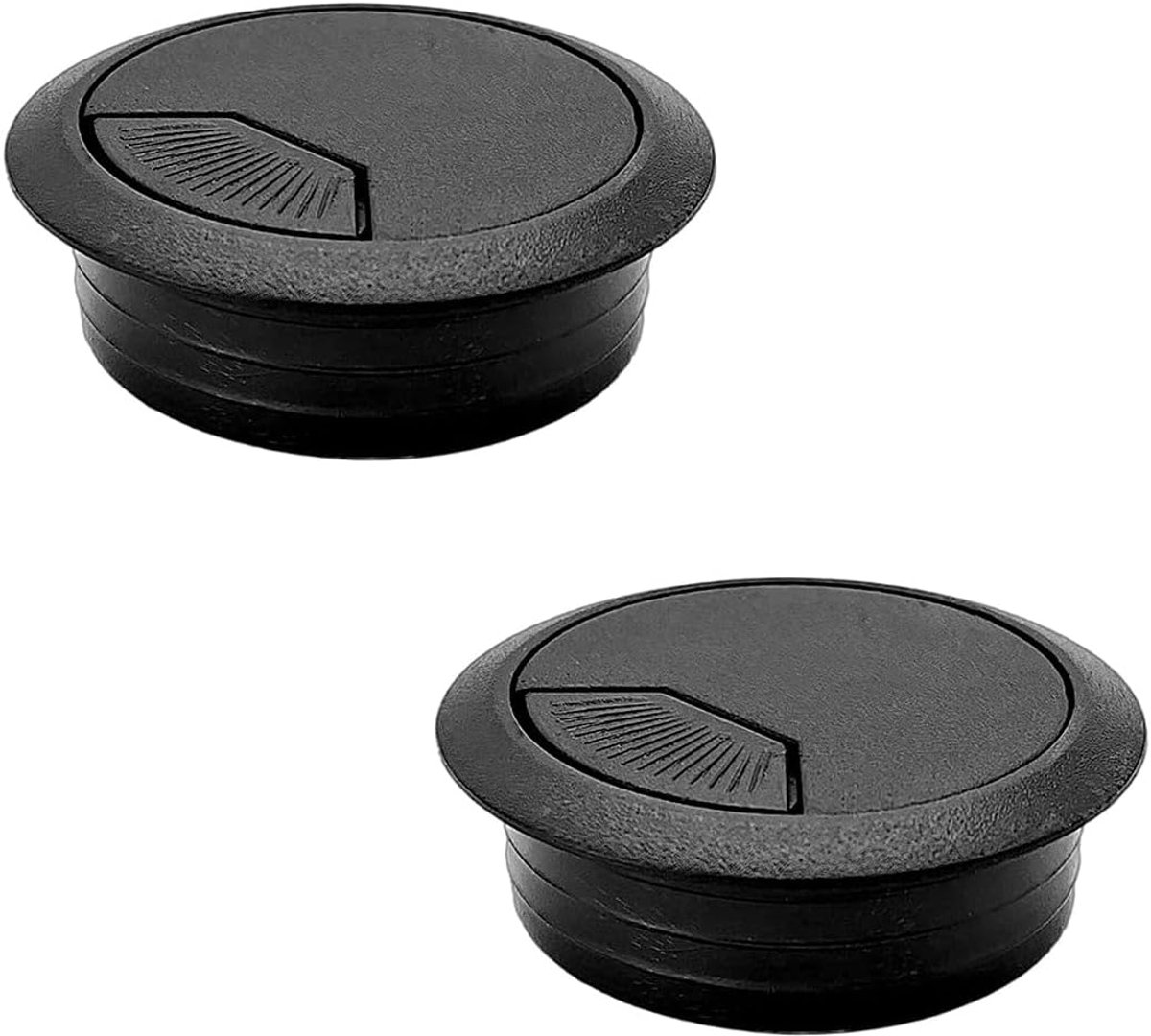 Kabelgat Cover - Ronde Plastic Deksel - Verstelbaar voor verschillende kabeldiktes - ShopVlot