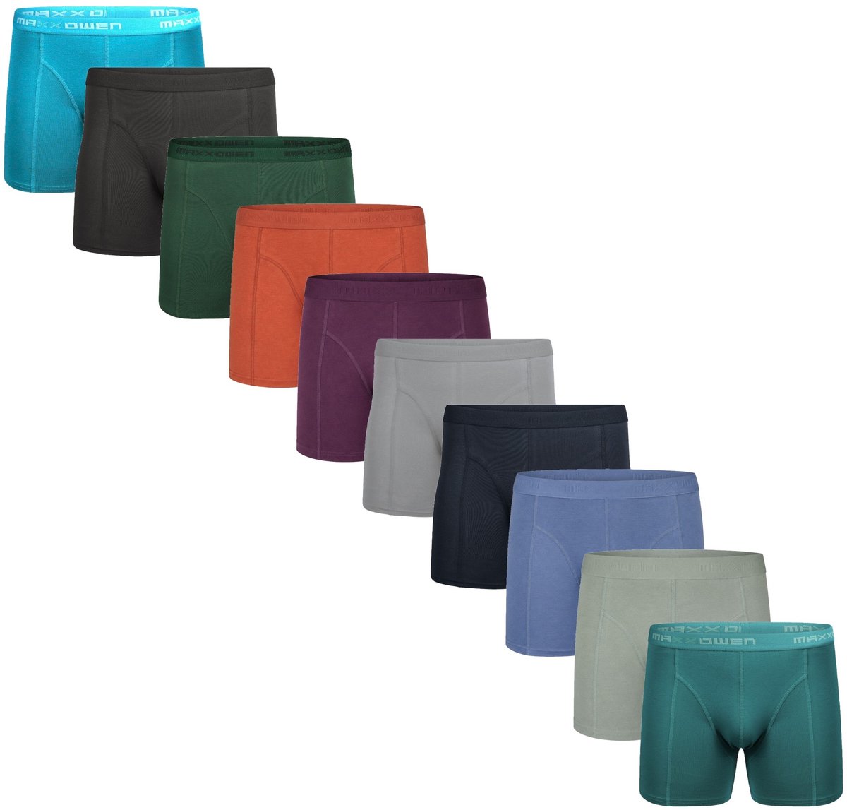 10-pack heren boxershorts Maxx Owen Assorti - Maat XXXL ( 3XL )