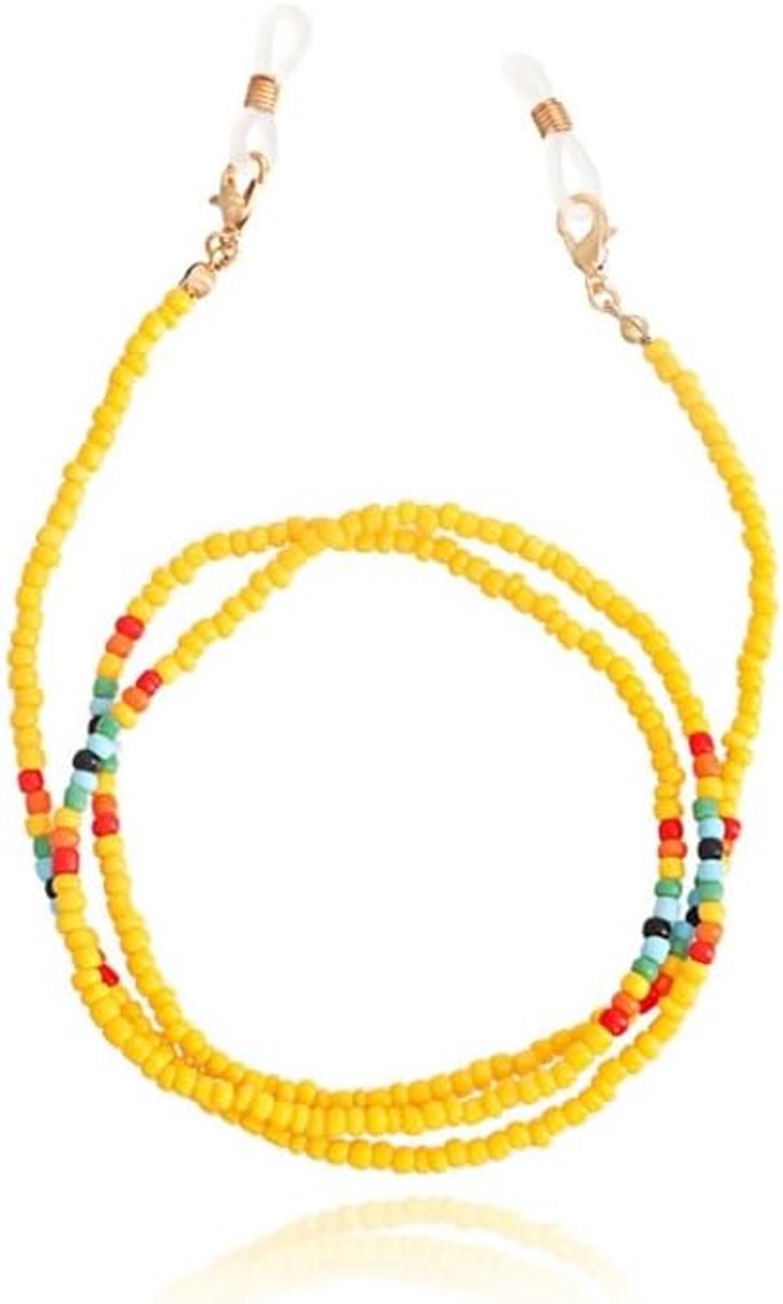 Bohemian Cord for Sunglasses or Reading Glasses, Yellow - ShopVlot