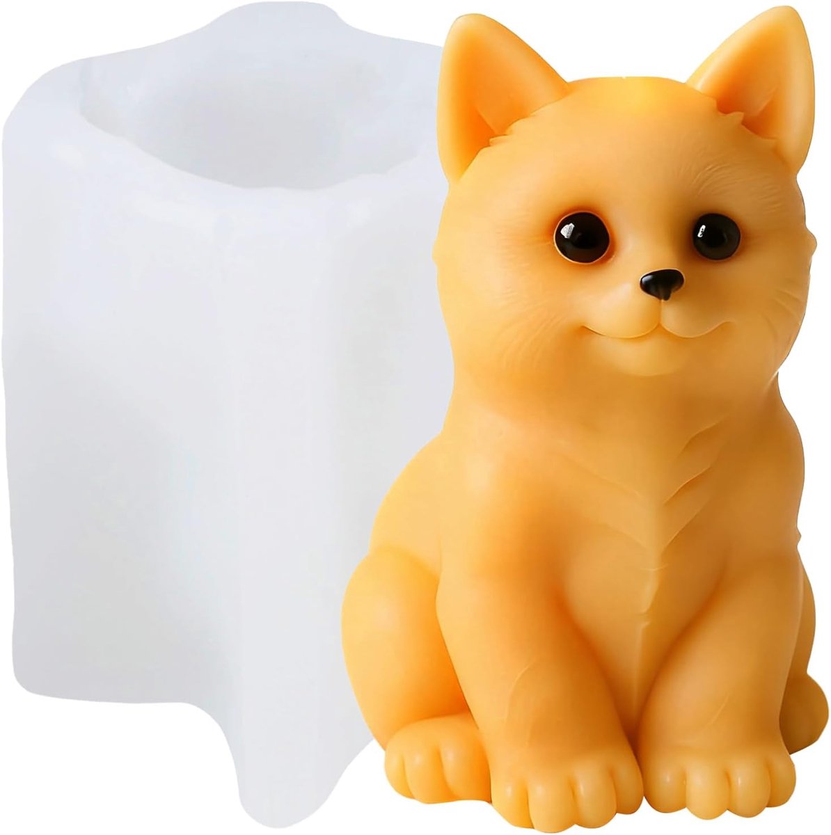 XIAOSHUI Candle Shape Animal Resin Casting Silicone Molds for Candles Making Aromatherapy Candles Gypsum Clay Craft - ShopVlot