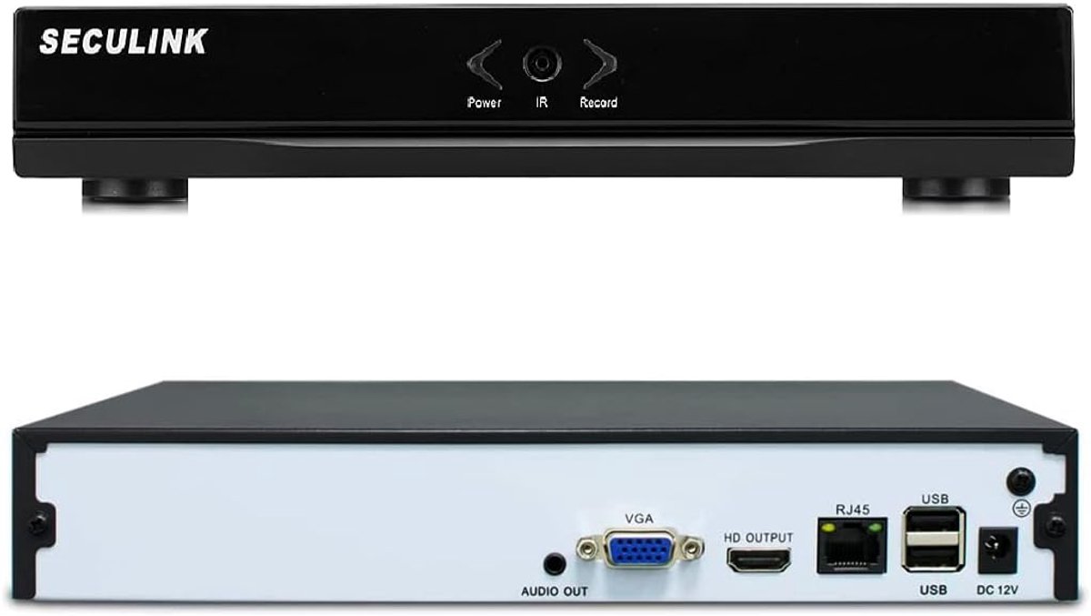 32CH 4K-N NVR (1080p/3MP/4MP/5MP/8MP) Enregistreur vidéo réseau Super HD 2X HDD Cloud P2P Télécommande (adjust the - ShopVlot