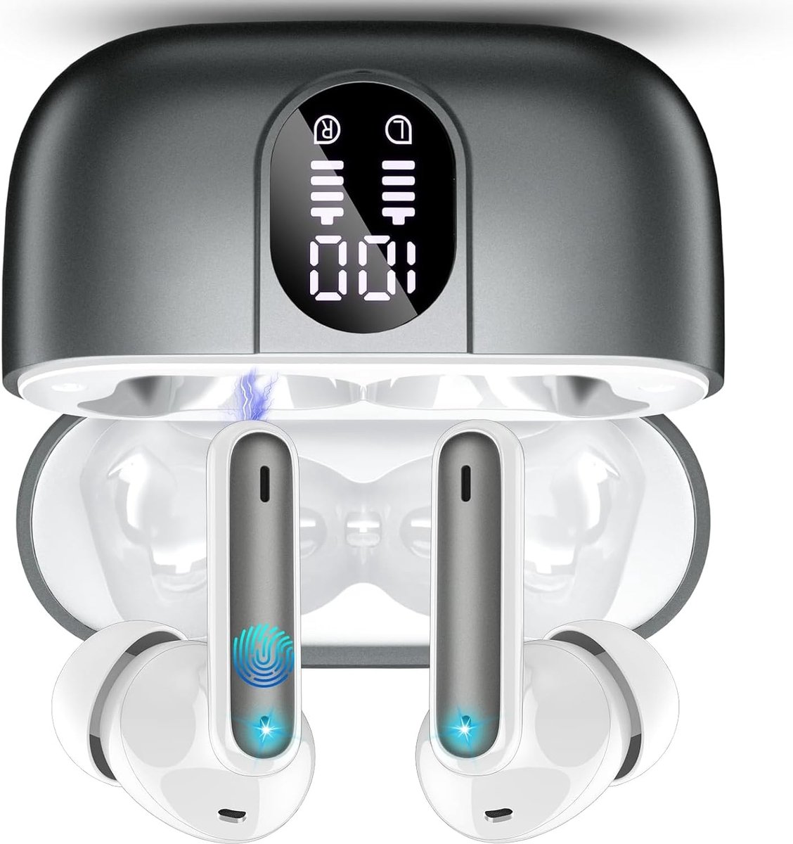Csasan AI Headphone Translator, 3-in-1 Bluetooth 5.3, Real Time Voice Translator Headphones with ENC Microphone and - ShopVlot