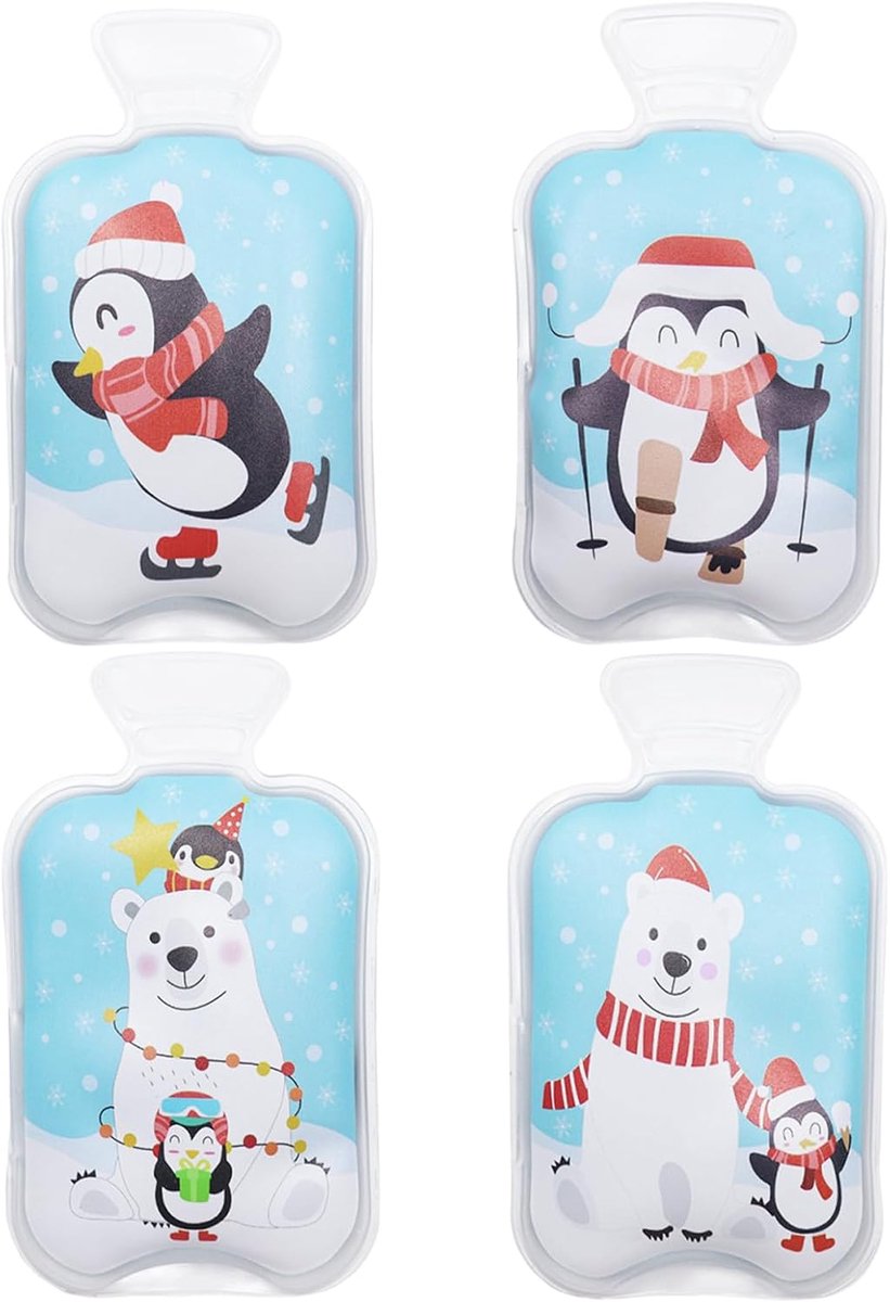 Hand Warmers, Pack of 4 Mini Pocket Warmers for Christmas, Pocket Warmers for Christmas, Hand Warmers Binking, Pocket - ShopVlot