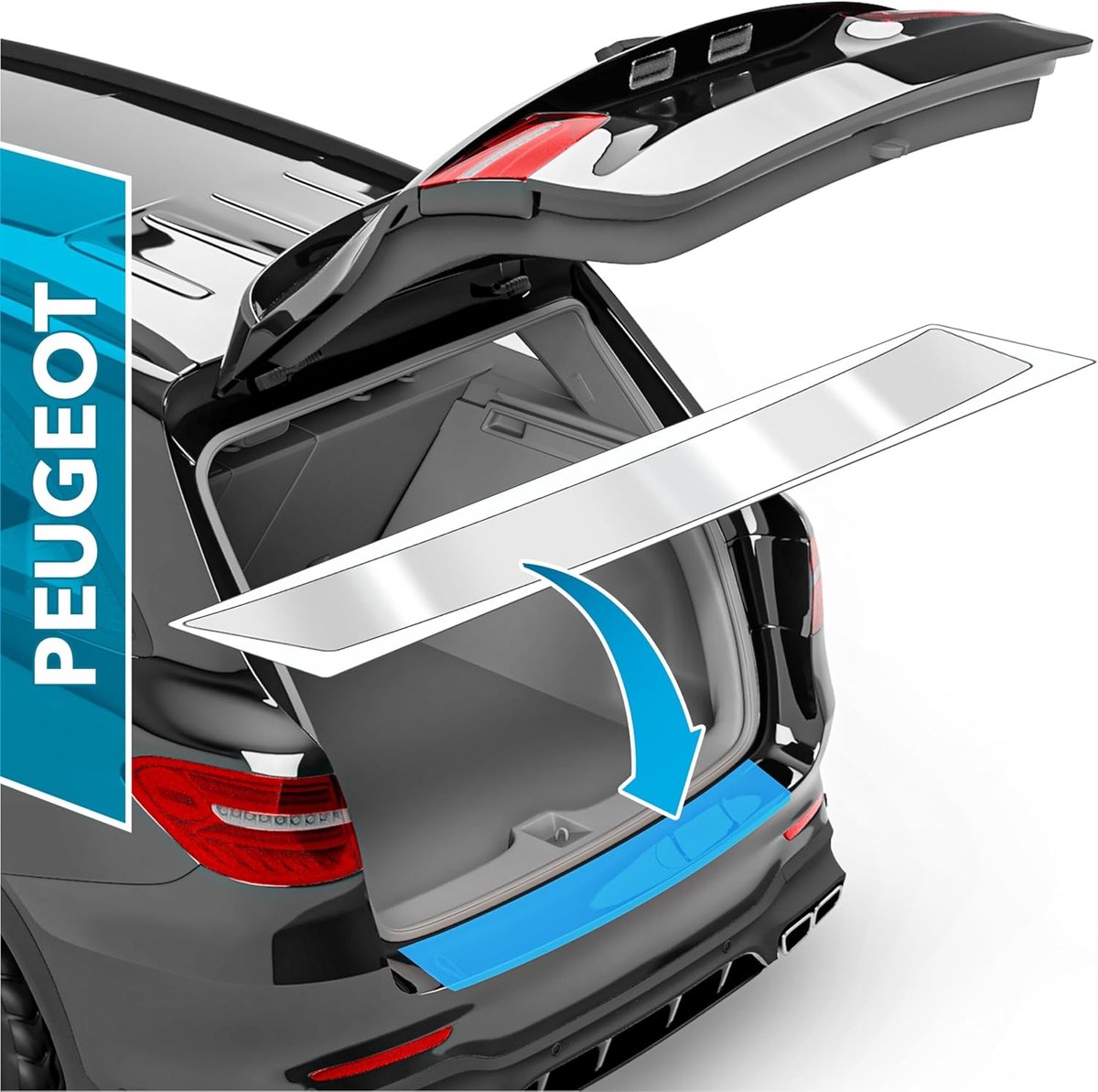 uProtect Load Threshold Protective Film for Peugeot Traveller V I 2016-2026 - ShopVlot