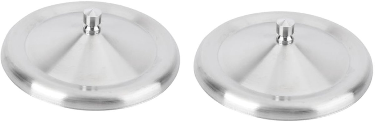 Solidchoice - RVS Deksel voor Drinkbekers, Set van 2 Stuks