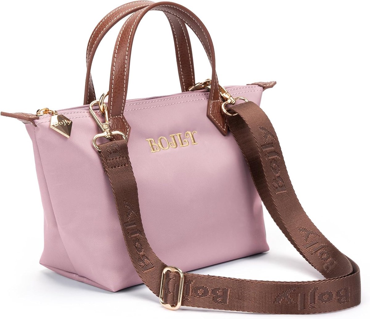 Shoulder Bag for Women, Durable Nylon, Lightweight Handbag with Adjustable Shoulder Strap, Multiple Pockets, Ideal for - ShopVlot