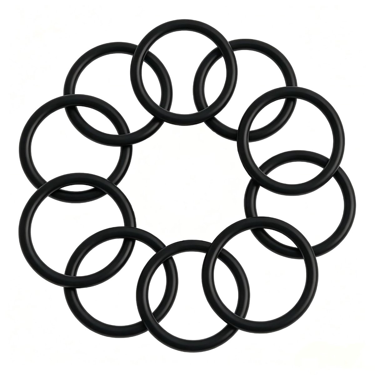 10 stuks O-ringen van nitril, O-ring zwembadpomp, 55 mm x 5 mm, O-afdichtingen, olietemperatuurbestendig, voor pomp - ShopVlot