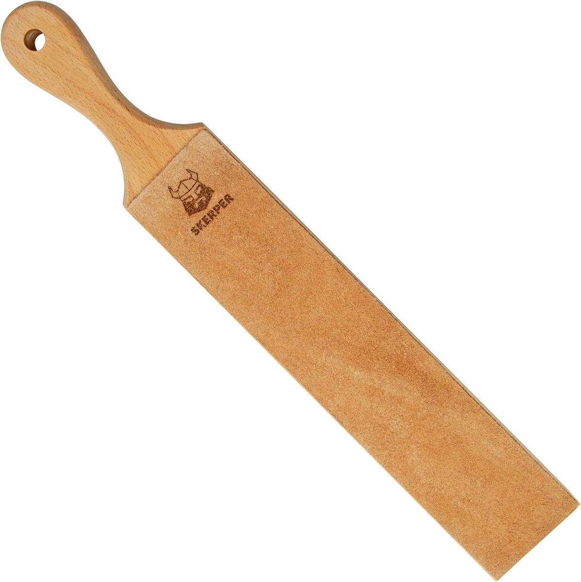 Skerper Stropping Paddle STP004 Double Sided Strop, Raw Leather - ShopVlot