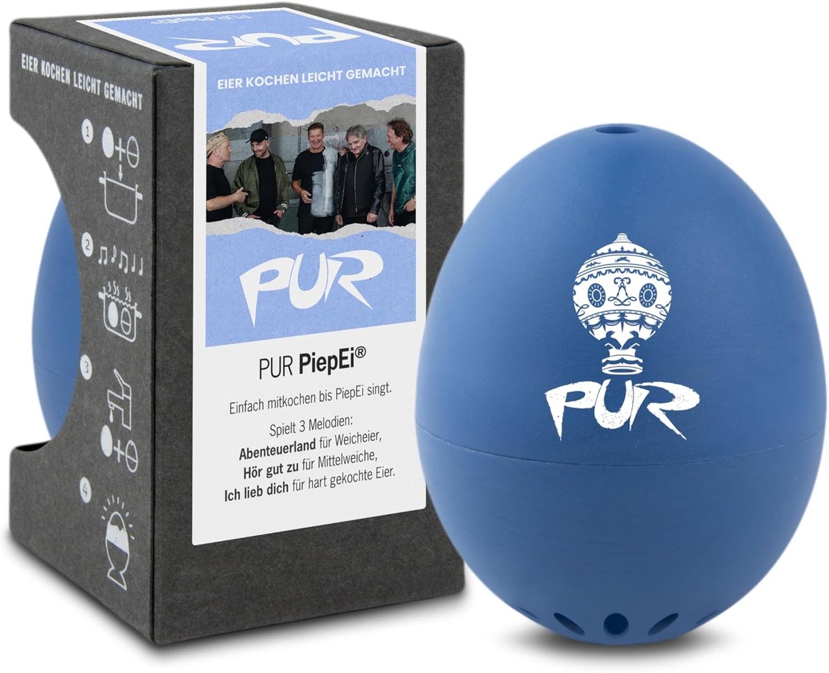 PUR BeepEi - singing egg bell for cooking - egg cooker - Cooking together with the eggs: plays a melody for soft - ShopVlot