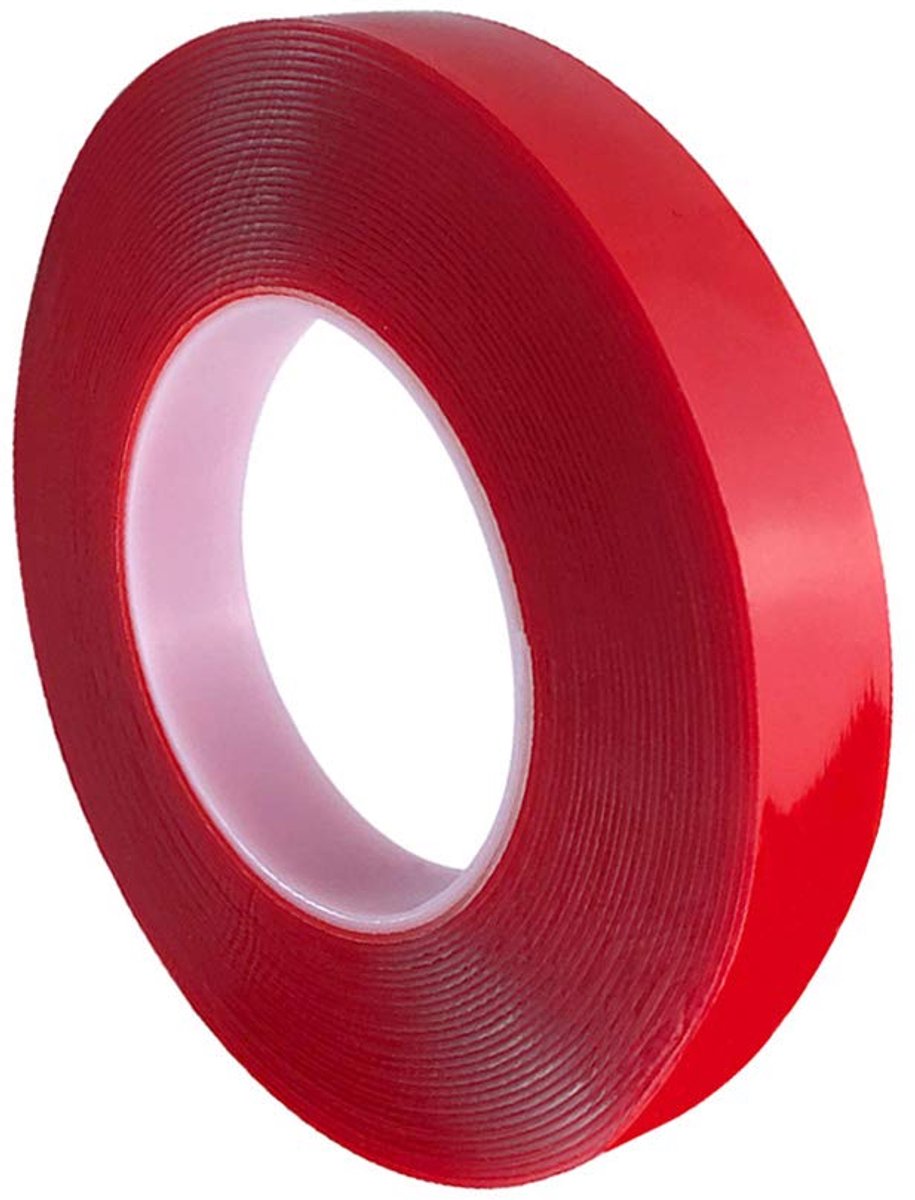 10m x 20mm Premium Heavy Duty Double-Sided Acrylic Adhesive Tape, Transparent, Double Sided Mounting, Adhesive Tape - ShopVlot