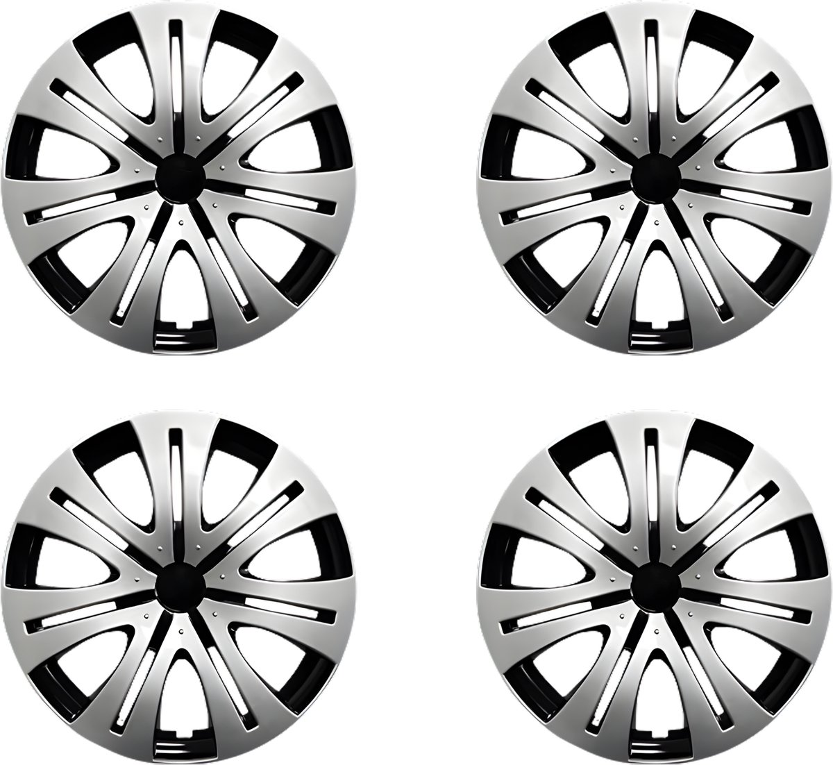 Wieldoppen 16 Inch Set 4 Stuks - Velgen - Universeel Shield Stijl - Auto Accessoires