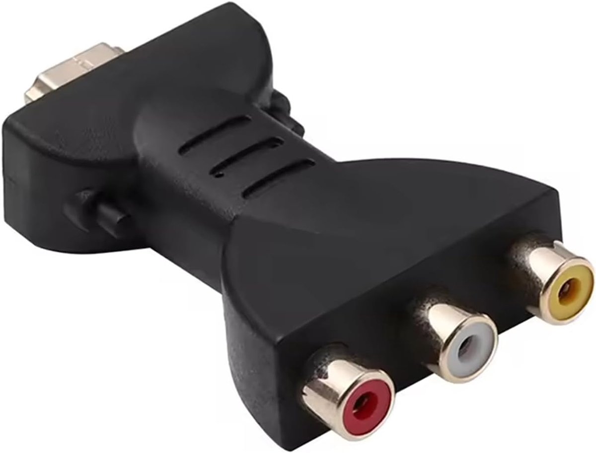 HDMI to 3RCA Adapter Cable, AV Composite Video Audio Adapter, Red White Yellow Connector, Passive Interface Adapter - ShopVlot