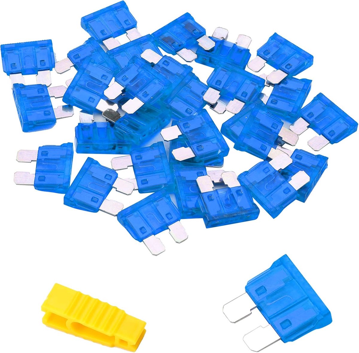 20Pcs Standard Car Fuses, Bolatus 15A Car Blade Fuses Medium Car Fuses Automotive Replacement for Car Truck with - ShopVlot