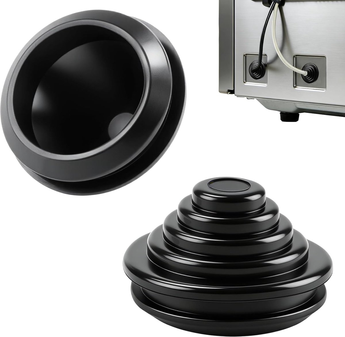 Rubber kabeldoorvoer 30mm - waterdicht - voor kabels en draden - veilige bescherming - ShopVlot