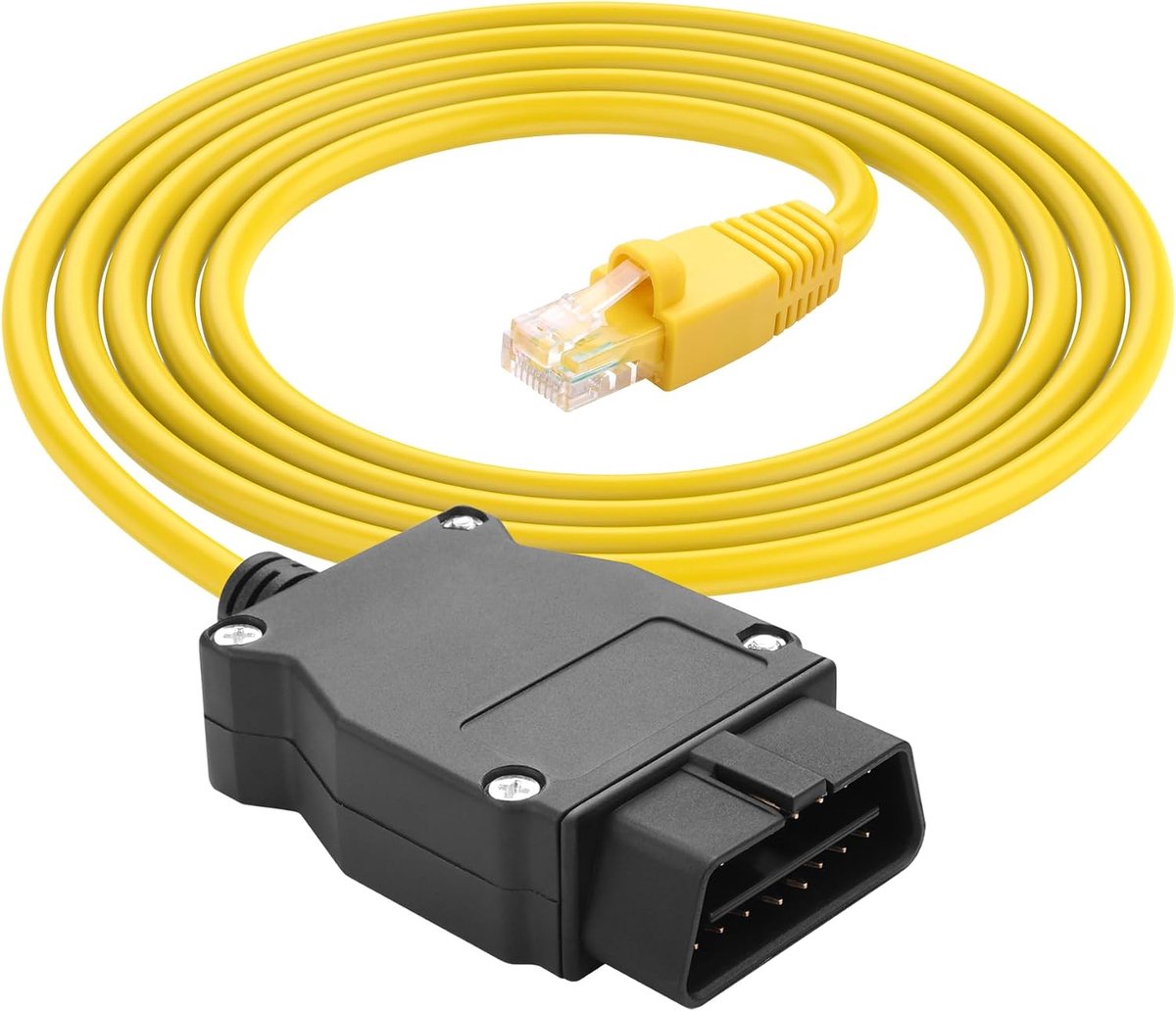 ENET OBD2 kabel voor BMW F Serie - 2M lengte - RJ45 plug - programmeer en verberg modules - ShopVlot