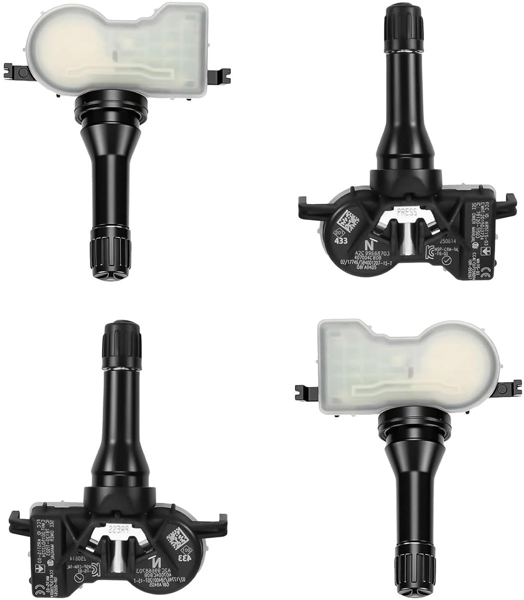 Drukmeters set voor Renault - Precisie bandenspanning monitor - Plug & Play - Directe vervanging 407004CB0A/B - ShopVlot