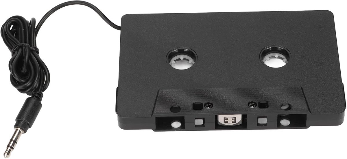 Cassette Aux Adapter - 3.5mm Aux-kabel - Voor telefoons, tablets en MP3-spelers - Muziek in klassieke auto - ShopVlot