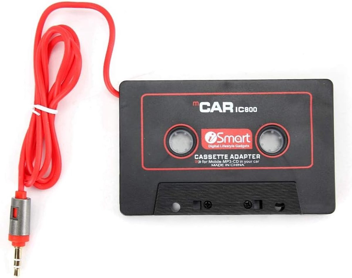 Cassette naar Aux Adapter - Retro Ontwerp - Duidelijke Geluidskwaliteit - Makkelijk te Gebruiken - ShopVlot