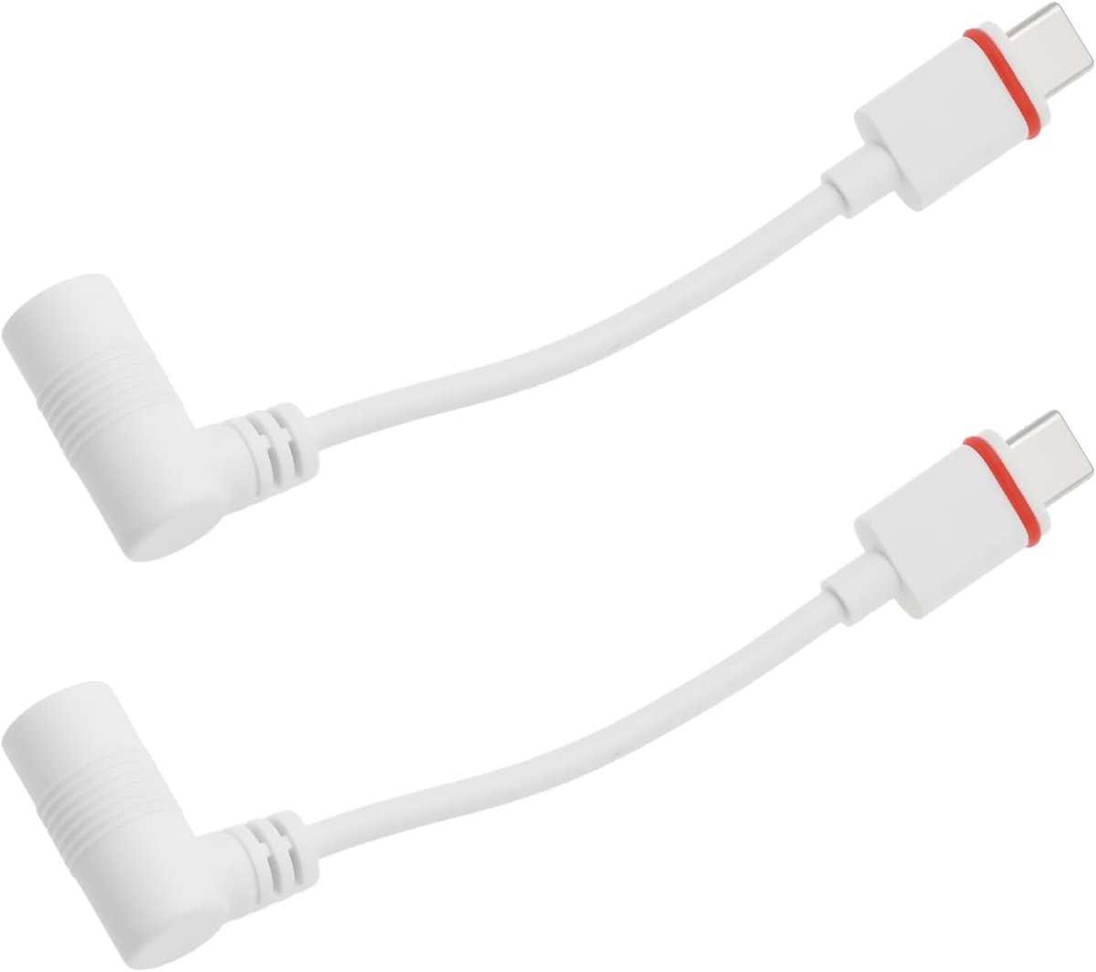 USB-C naar zonnepaneel adapter - 2 stuks - compatibel met Ring camera's - eenvoudig ombouwen voor moderne modellen - ShopVlot