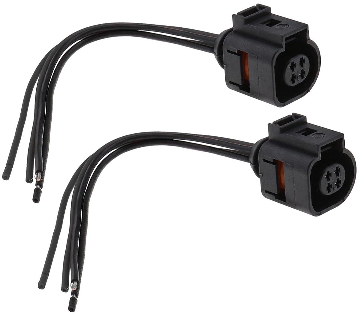 Koelvloeistof Temperatuursensor Pins 4B0973712 - 2 x 4 stuks - Vervangingsonderdeel voor diverse VW en Audi modellen - ShopVlot