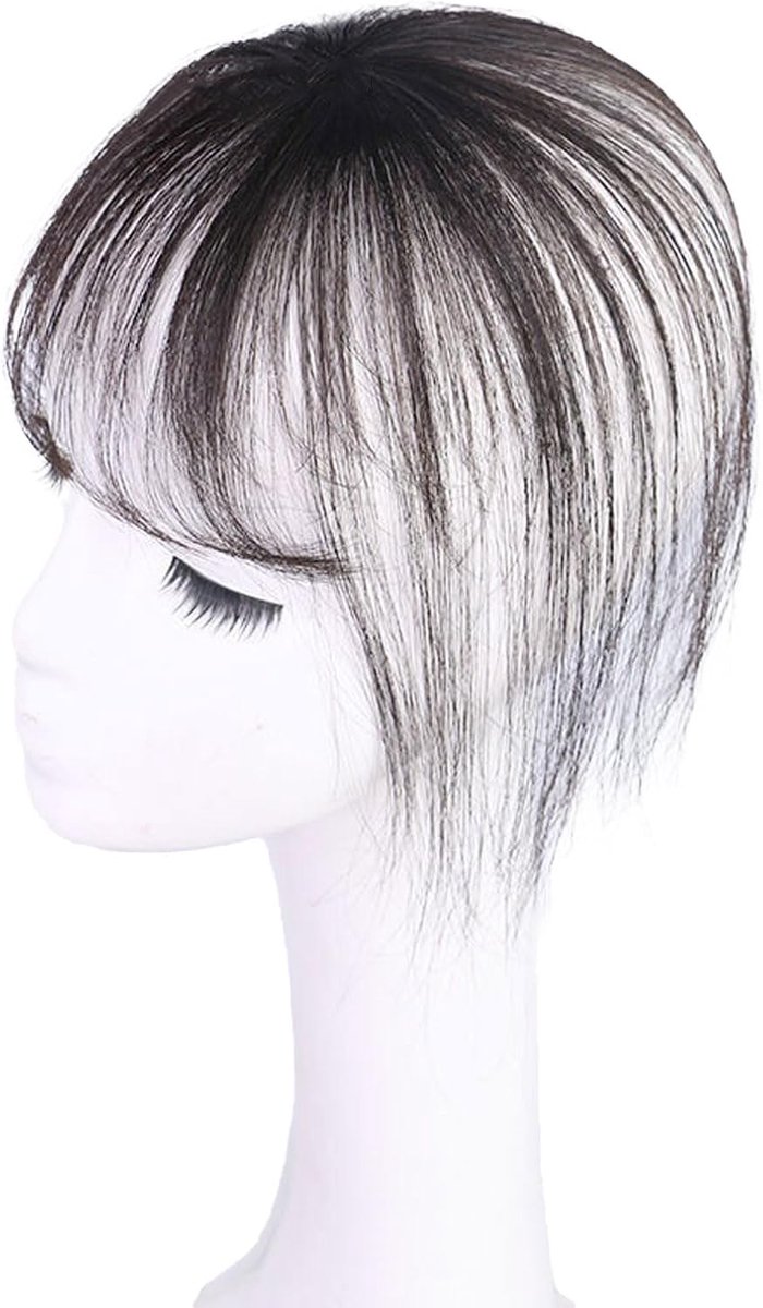Clip-In Pony Haarstuk - Echte Haar - Franje - Natuurlijke uitstraling voor dagelijks gebruik - ShopVlot