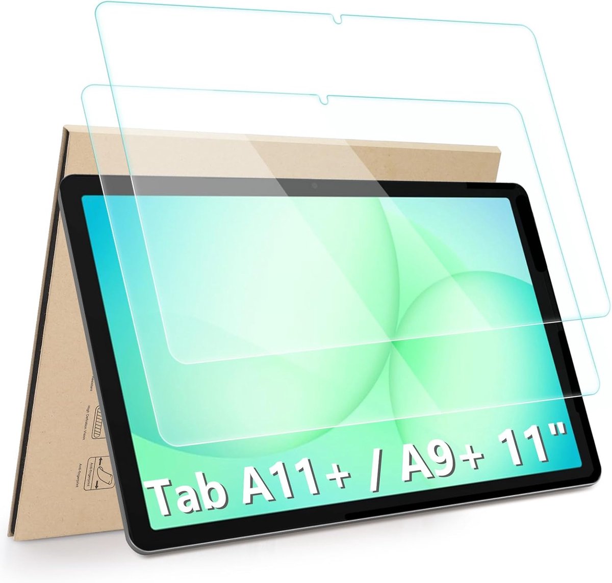 Screen Protector 11 inch - Tempered Glass - HD Helderheid - Bescherming voor Galaxy Tab A9+/A9+ Kids - ShopVlot