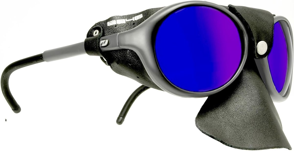 Daisan 8846 Men's Sunglasses Glacier Glasses Cat 4 Leather Side Protection Nose Protection - ShopVlot