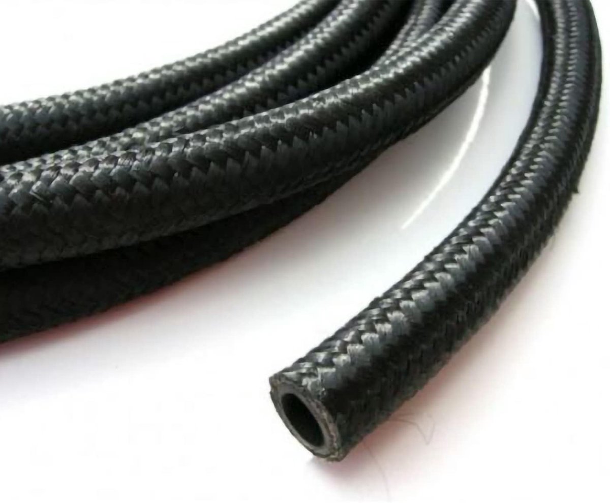 Gevlochten brandstofslang 3x7 mm - 1 meter voor benzine en dieselinjector
