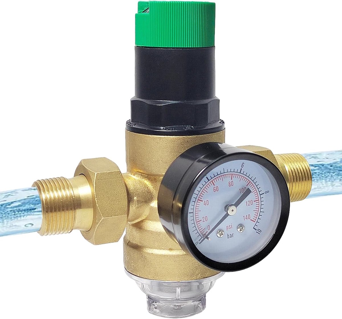 Pressure Regulator Water 3/4 Inch Pressure Regulator DN 20, Pressure Regulator Water, Brass Water Pressure Regulator - ShopVlot
