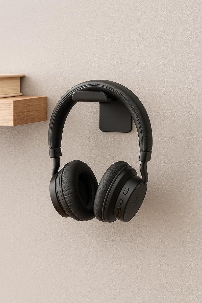 Wall mount for headphones with black - ShopVlot