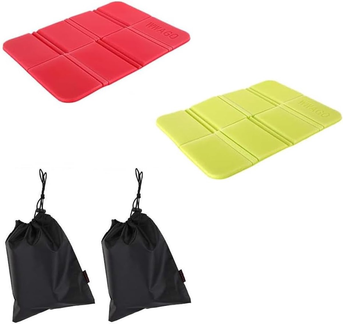 2 Pcs Waterproof Seat Mat, Portable Waterproof Playground Mat, Hiking Gadget, Garden, Stadium, Hunting, Camping - ShopVlot
