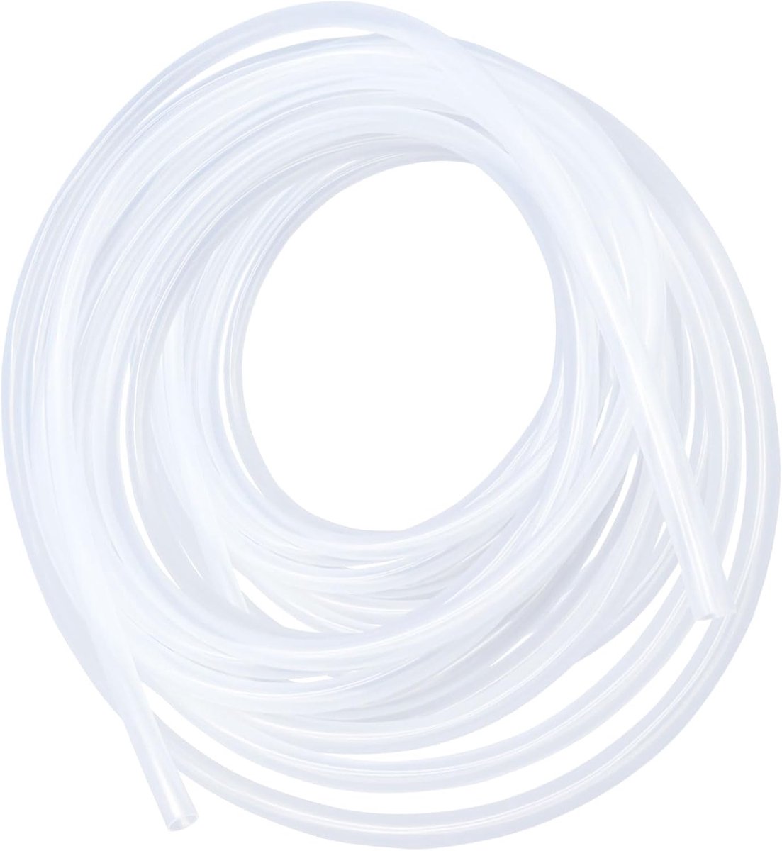 silicone tubes 9.5mm ID x 12.7mm OD (7m), Flexible Clear Food Grade Silicone Tube Hose for Air/Water Pumpkin Transfer - ShopVlot