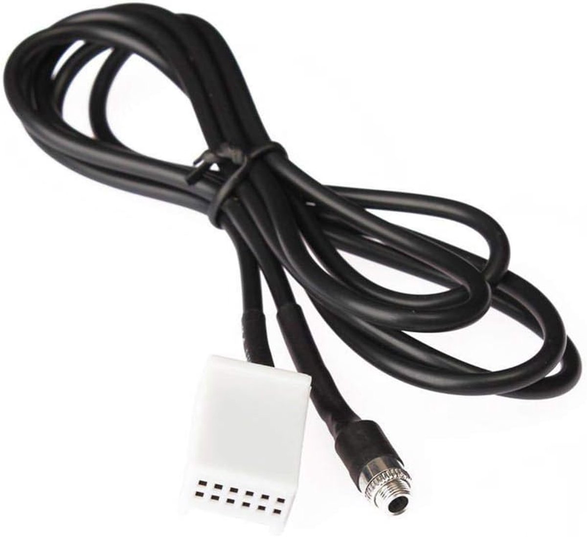 MP3 Audio Adapter Input Cable for BMW BMW E60 E63 E64 E65 E66 E87 E88 E81 E82 E90 E91 E92 3.5mm Femal 12 PIN Connector - ShopVlot