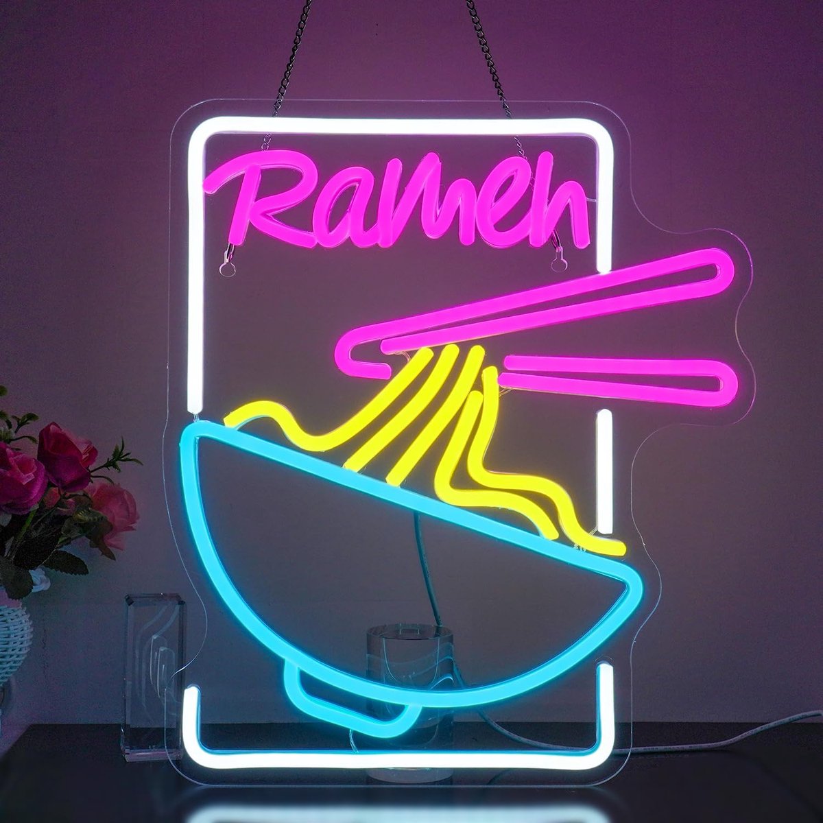 Looklight Ramen Time Neon Sign - ShopVlot