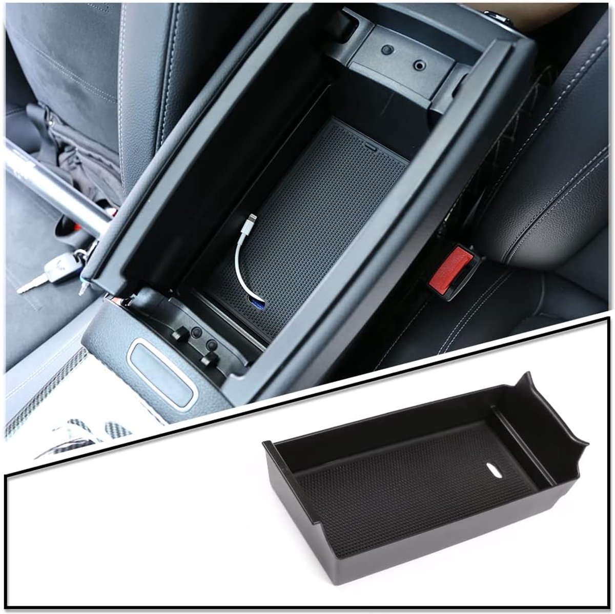 For A Class W177 A180 A200 2019 Car Interior Center Console Armrest Storage Box Accessories - ShopVlot