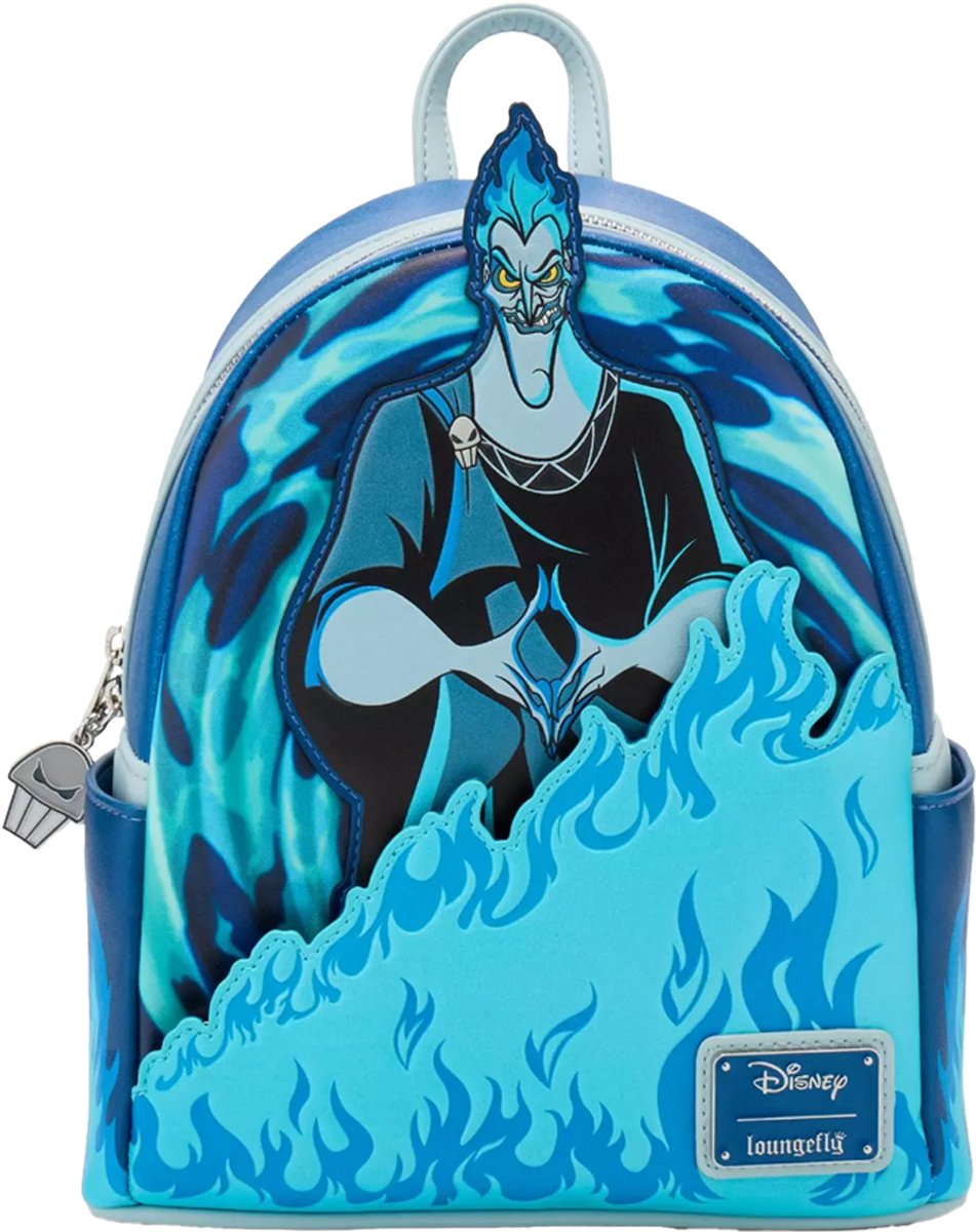 Hercules Hades Flames Loungefly Mini Backpack - Disney Villains Rugzak - USA exclusive