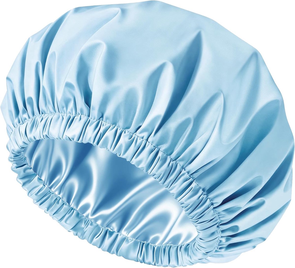Douchekap Dames, Zijden Kap Om Te Slapen Bonnet Zijde Satijn Haarkap Waterdicht Herbruikbaar Voor Lang Haar - ShopVlot