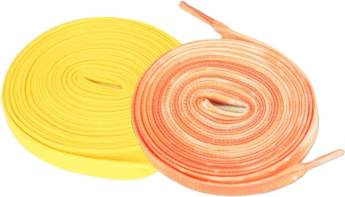 Stylish 2 pairs of shoelaces-solid color/gradient/star color polyester shoelaces,120/140/160cm dual shoelaces for - ShopVlot