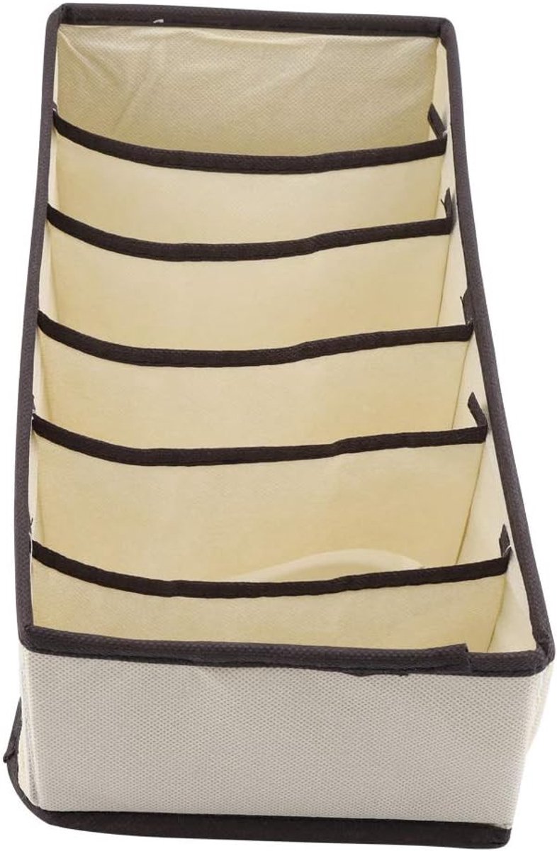 Ondergoedorganizer, Dressoirorganisator Ladeorganizer Kleding Opvouwbaar Polyester en Nylon Ondergoedverdeler - ShopVlot