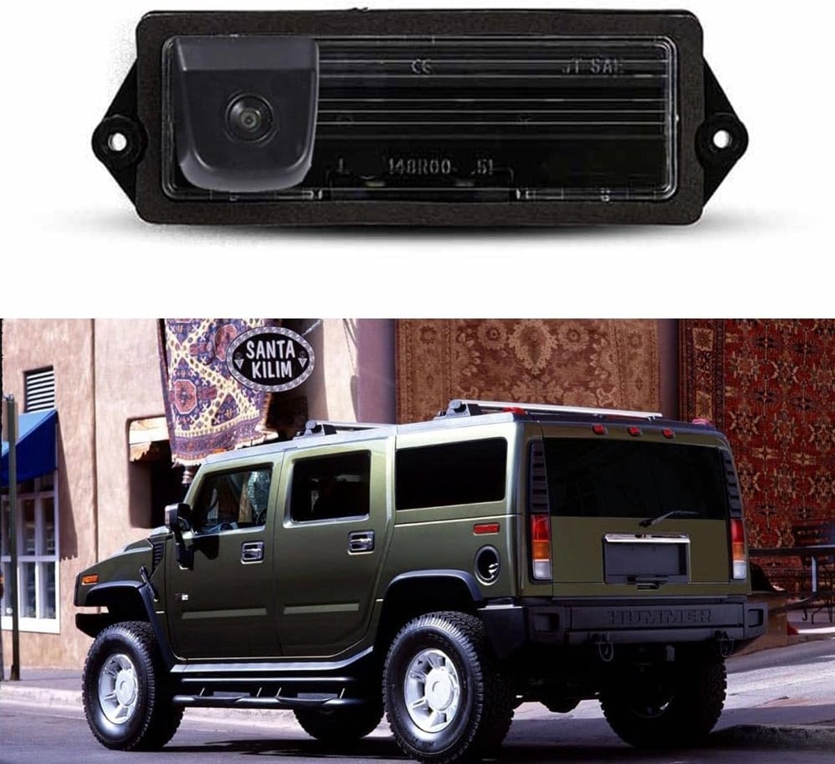 Rear View Camera Waterproof Night Vision Car Rear View Camera Parking Aid Reversing System License Plate Light - ShopVlot